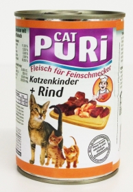 Catpuri Katzenkindermahlzeit + Rind