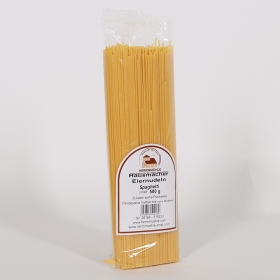 Ein Päckchen Hausmacher Eiernudeln Spaghetti 500g