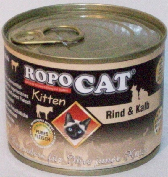 Ropomix Ropocat Kitten Rind & Kalb 200 g