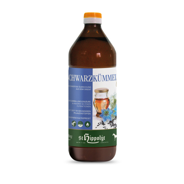 Flasche St. Hippolyt Schwarzkümmelöl 250 ml
