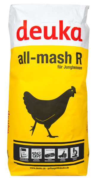 Ein Sack deuka all-mash R Mehl mit Cocc.