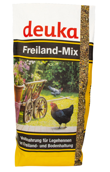 Ein Sack deuka Freiland-Mix