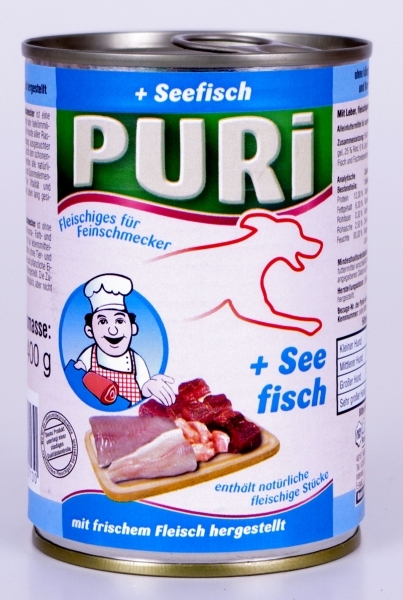 Puri Fleisch + Seefisch für Hunde