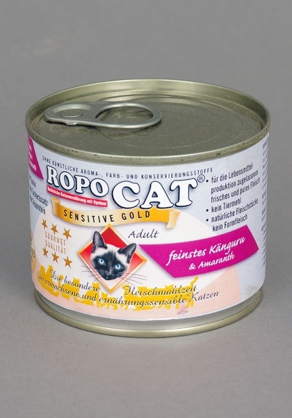 Ropo Cat Sensitive Gold - feinstes Känguru & Amaranth 200 g