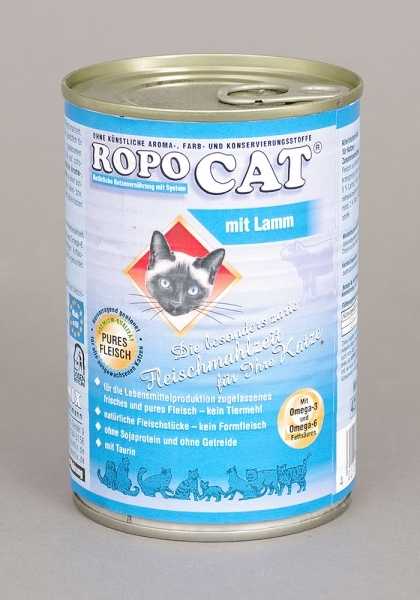 Ropo Cat Sensitive Gold -  feinstes Lamm pur 200 g